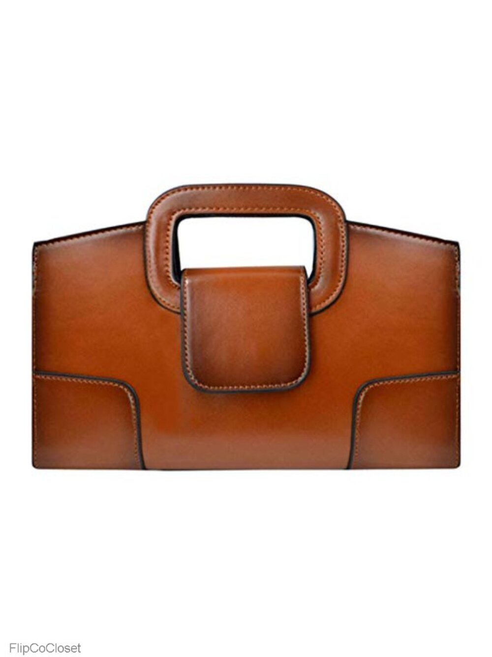 Patent PU Leather Vintage Satchel Top Handle Tote Clutch Shoulder Bag